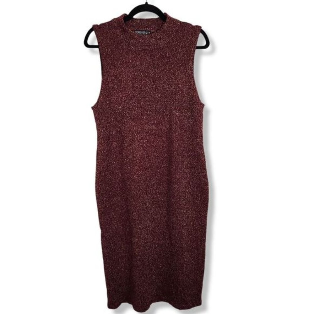 Forever 21+ Sparkly Sleeveless Bodycon Dress